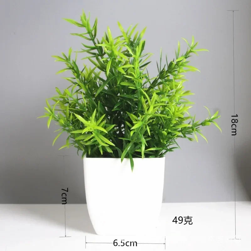 Bonsái de eucalipto artificial: decoración ecológica para interiores y exteriores
