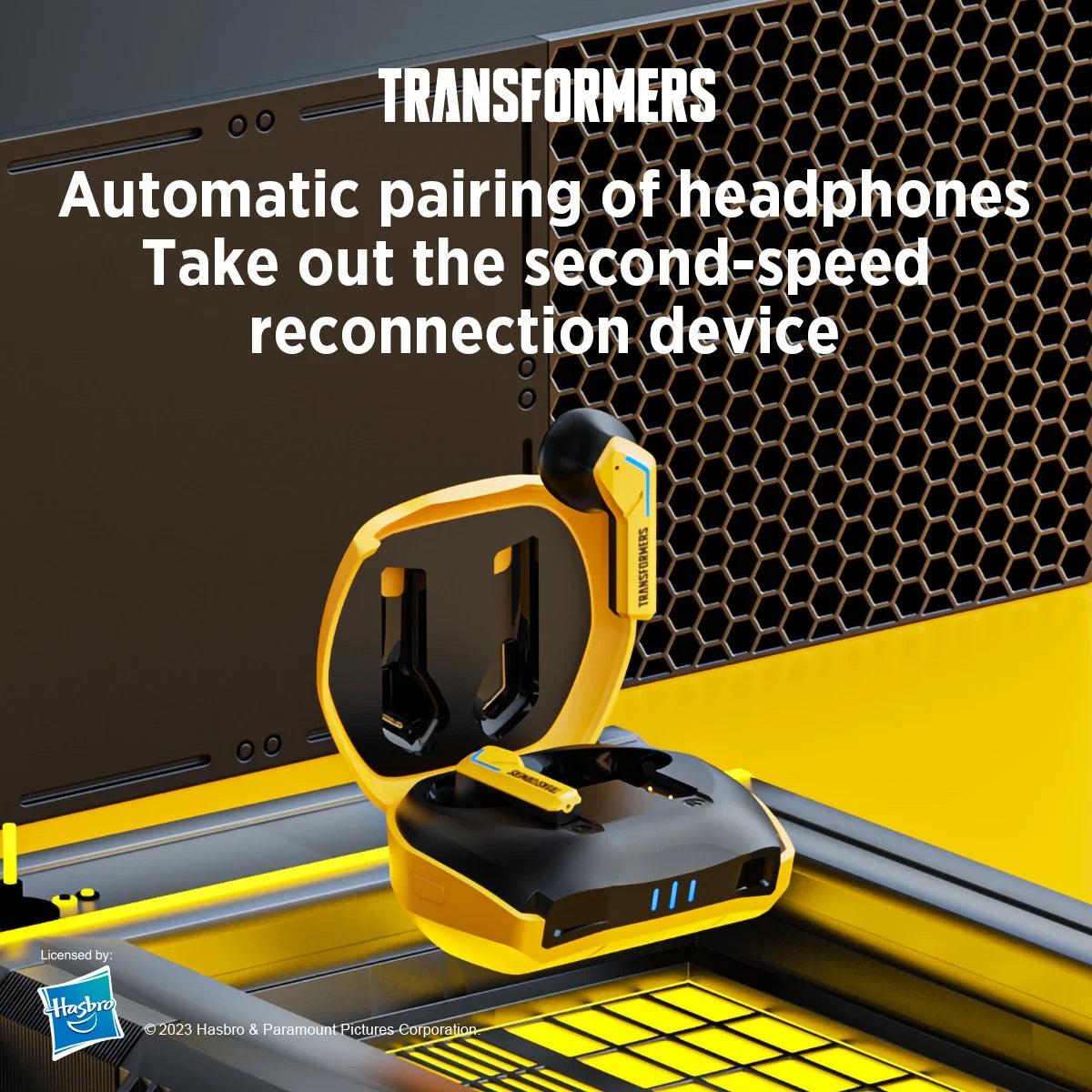 Écouteurs de jeu sans fil Bluetooth 5.3 Transformers TF-T06